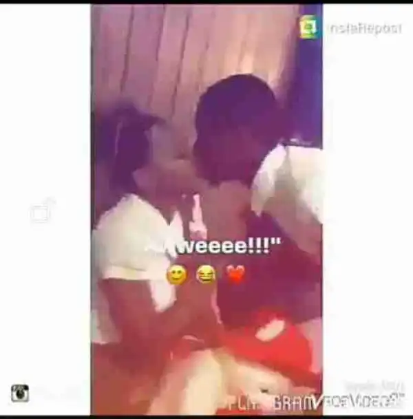 Secondary School Boy Surprises His Girl On Her Birthday With Gifts & Gets A Kiss